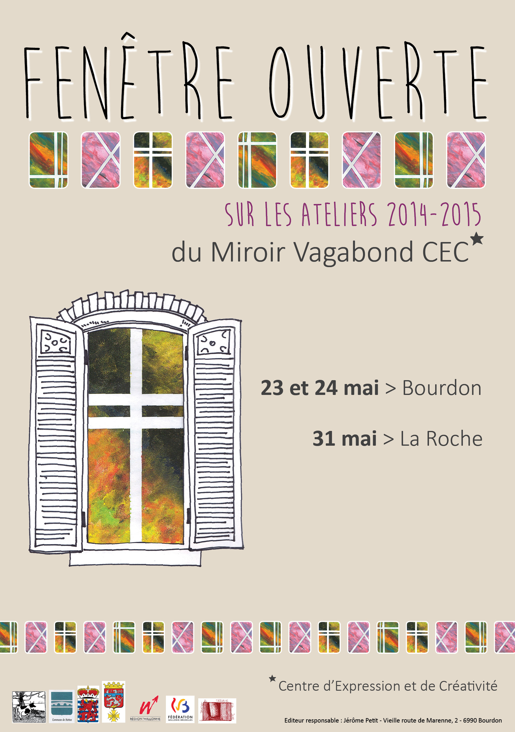 Sortie des Ateliers 2015 - flyer