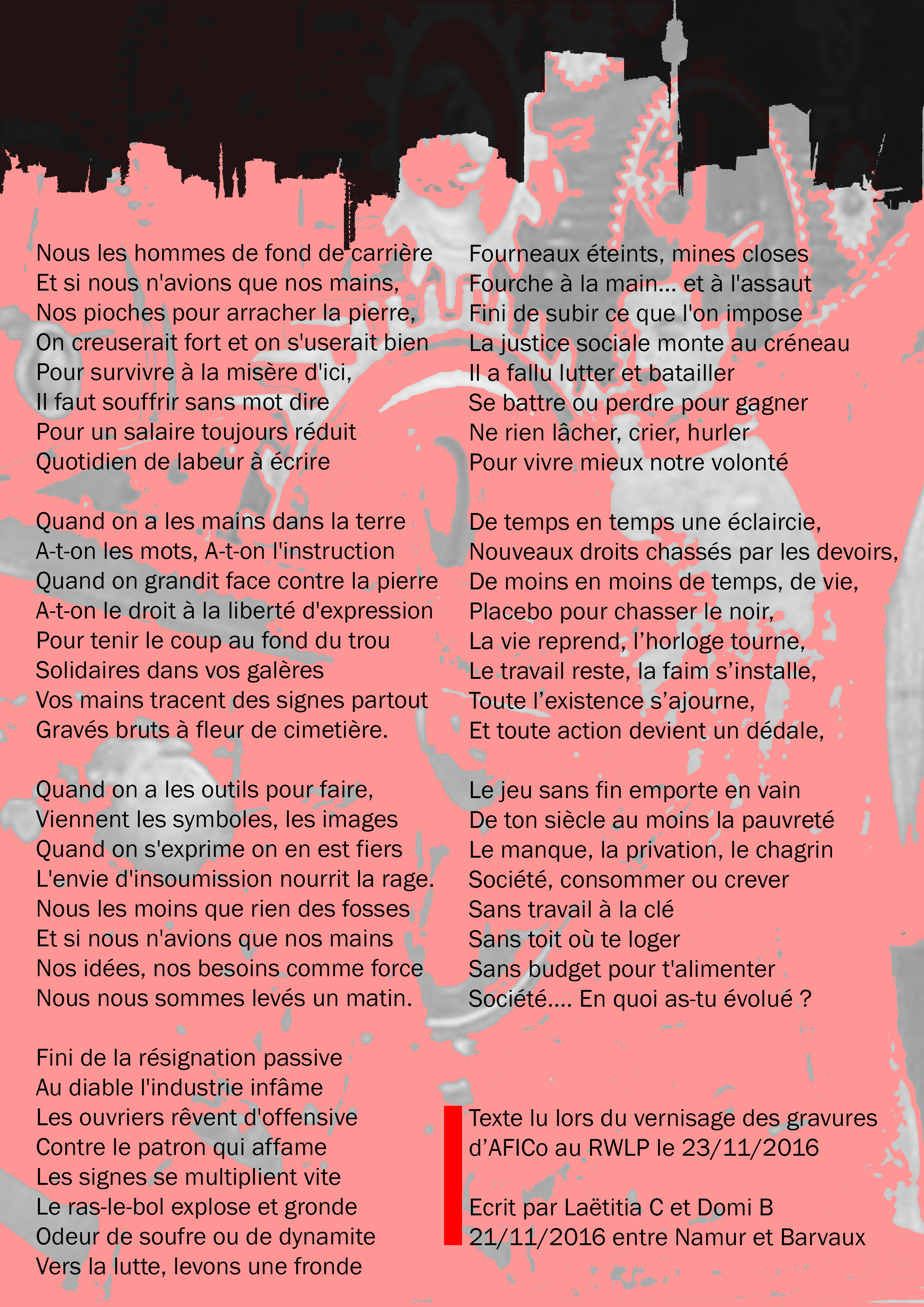 texte laeti mis en page